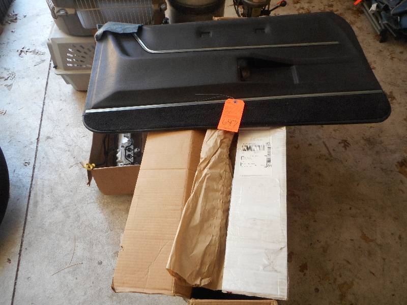 lot 647 image: 1968-69 CAMERO DELUXE DOOR PANELS