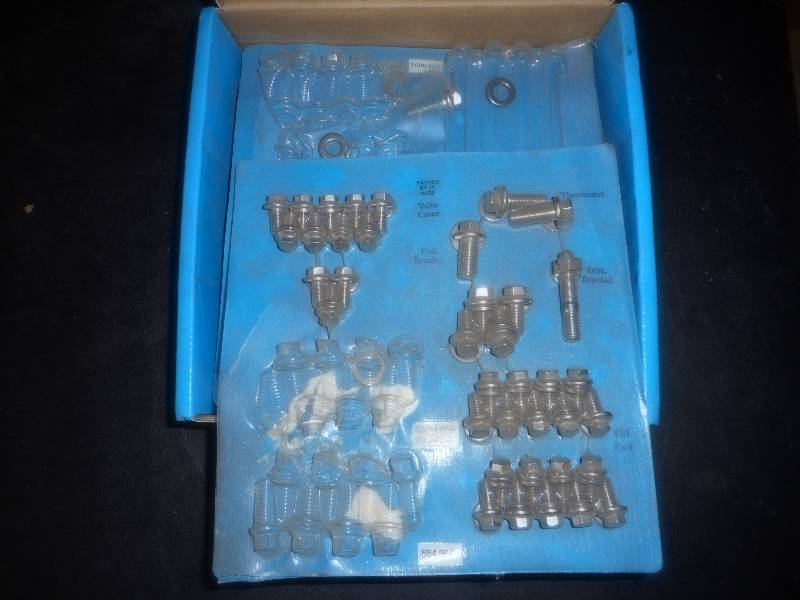 lot 691 image: 289-302 STAINLESS ARP BOLT KIT