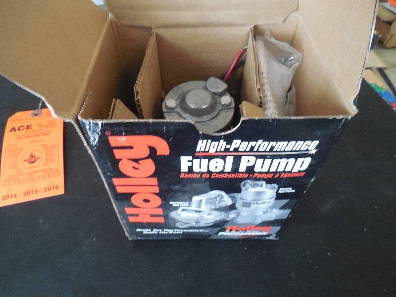 lot 705 image: HOLLEY FUEL PUMP