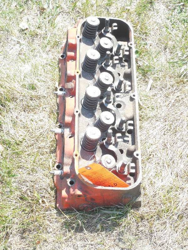 lot 730 image: BIG BLOCK CHEVY HEAD