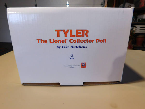 lot 17 image: Tyler the Lionel Collector doll NIB Danbury Mint