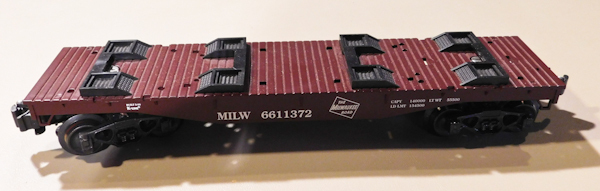 lot 35 image: Model trains, collectible, K-Line platform car