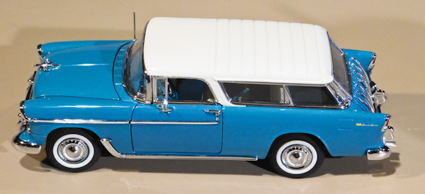lot 65 image: 1955 chevrolet nomad die cast