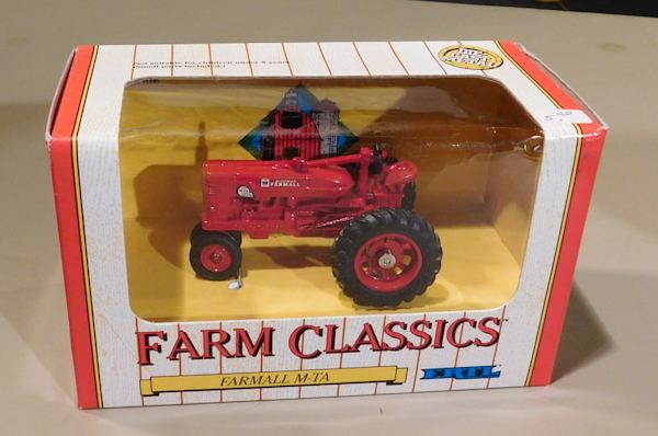 lot 78 image: ERTL Farmall M-TA, die cast