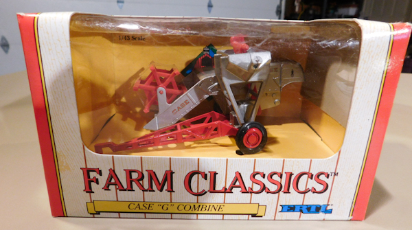 lot 79 image: ERTL die cast Case G Combine (NIB)