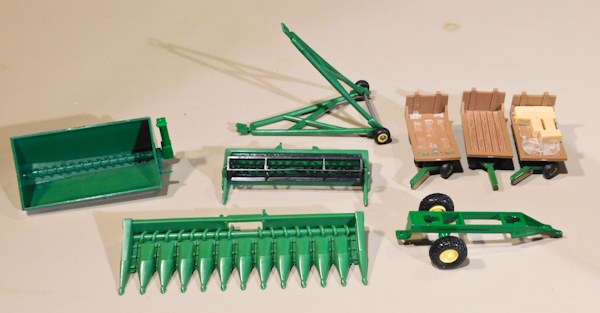 lot 87 image: Farm die cast Toys, John Deere