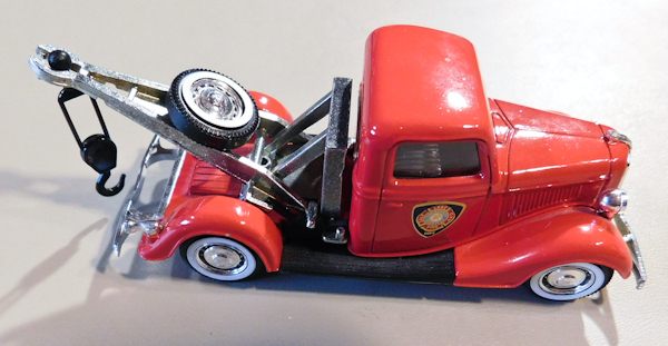 lot 180 image: Solido Made in France Vintage Fire Dept. toy tow truck