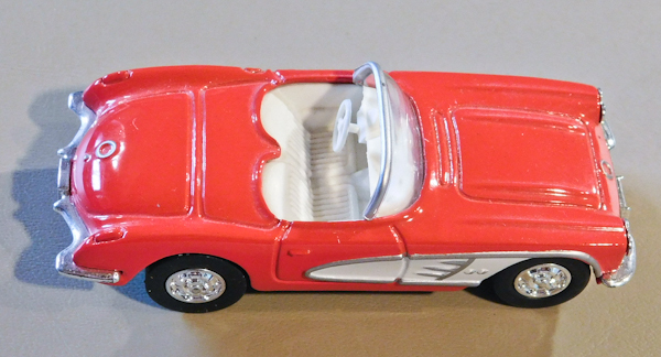 lot 154 image: Vintage ETRL collectible die cast Corvette
