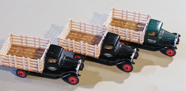 lot 159 image: Vintage ETRL collectible die cast  Chevy Trucks