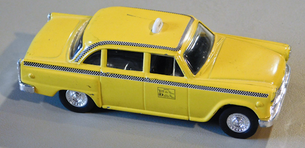 lot 165 image: Vintage ERTL collectible die cast Taxi