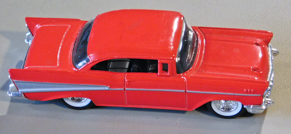 lot 166 image: Vintage ERTL die cast 57 Chevy