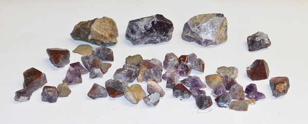 lot 73 image: 2 lbs  Canadian Amethyst cluster