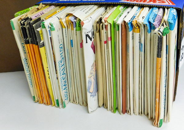 lot 83 image: several vintage sewing patterns please see all the photos
