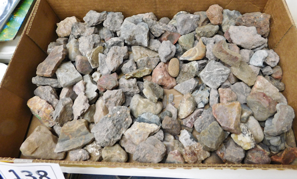 lot 138 image: 9.5 lbs Thomsonite Matrix
