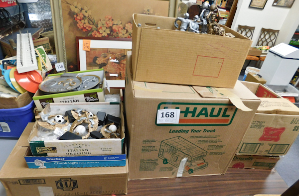 lot 168 image: giant lot of trophy parts