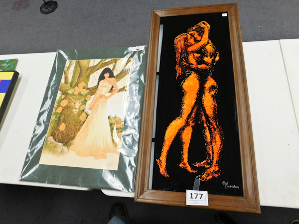 lot 177 image: Vintage Art, 1960s
