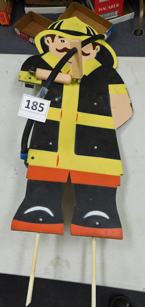 lot 185 image: Fun Garden watering Fireman