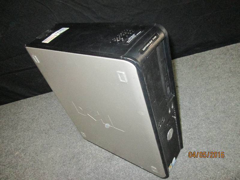 lot 4 image: Dell Optiplex 745 computer, RAM Tes...
