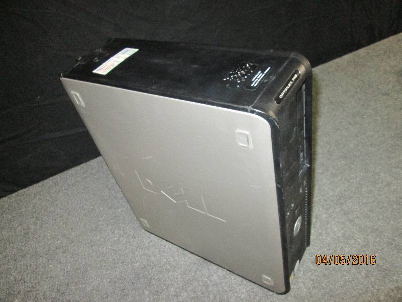 lot 8 image: Dell Optiplex 745 computer, RAM Tes...