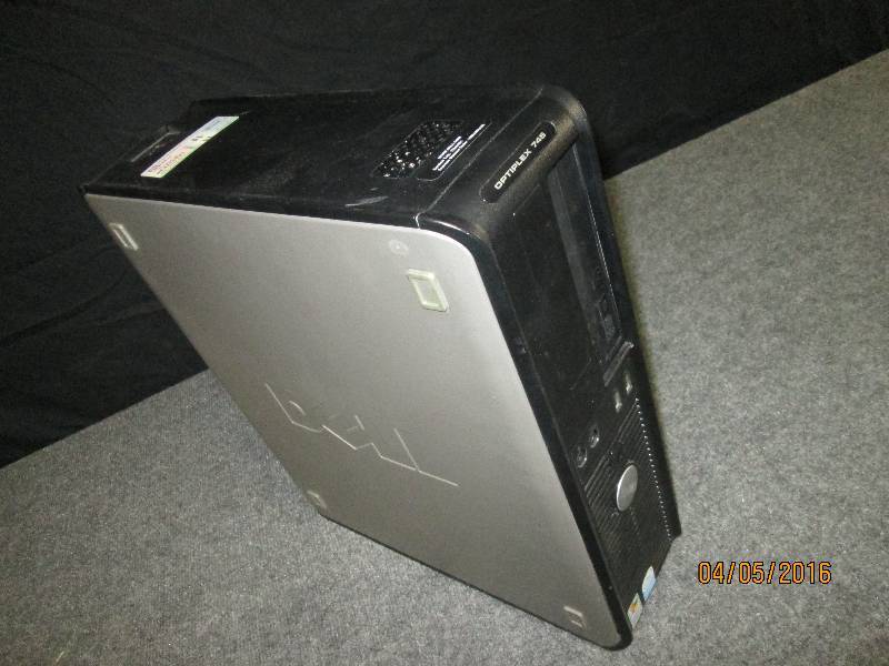 lot 9 image: Dell Optiplex 745 computer, RAM Tes...