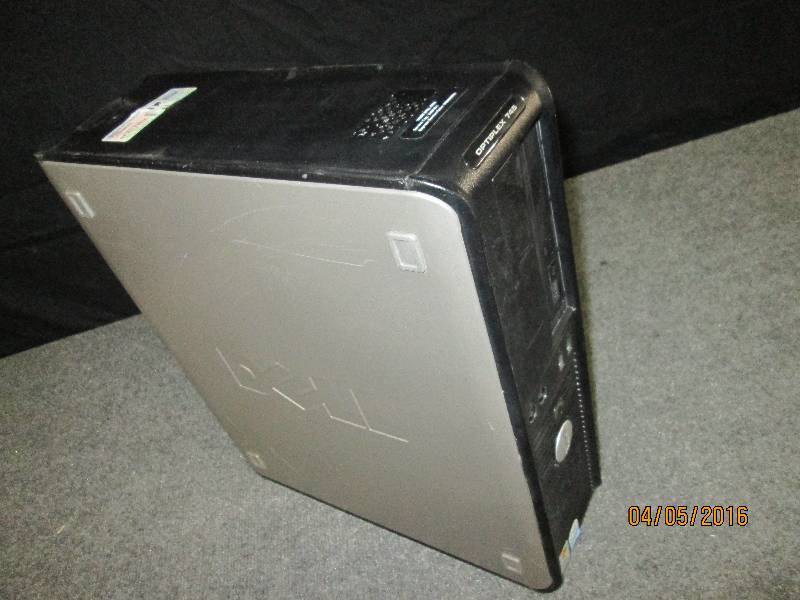 lot 11 image: Dell Optiplex 745 computer, RAM Tes...