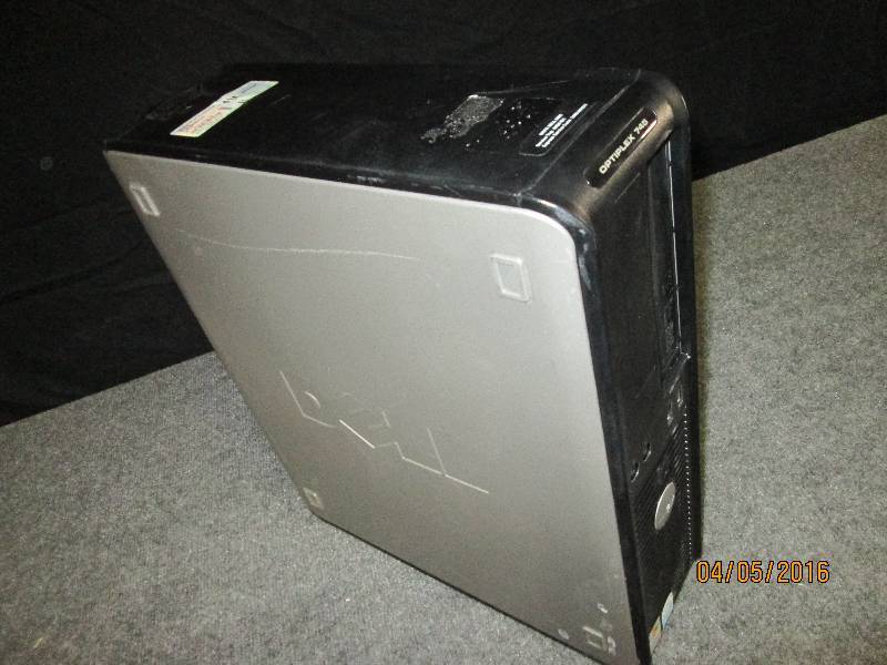 lot 12 image: Dell Optiplex 745 computer, RAM Tes...