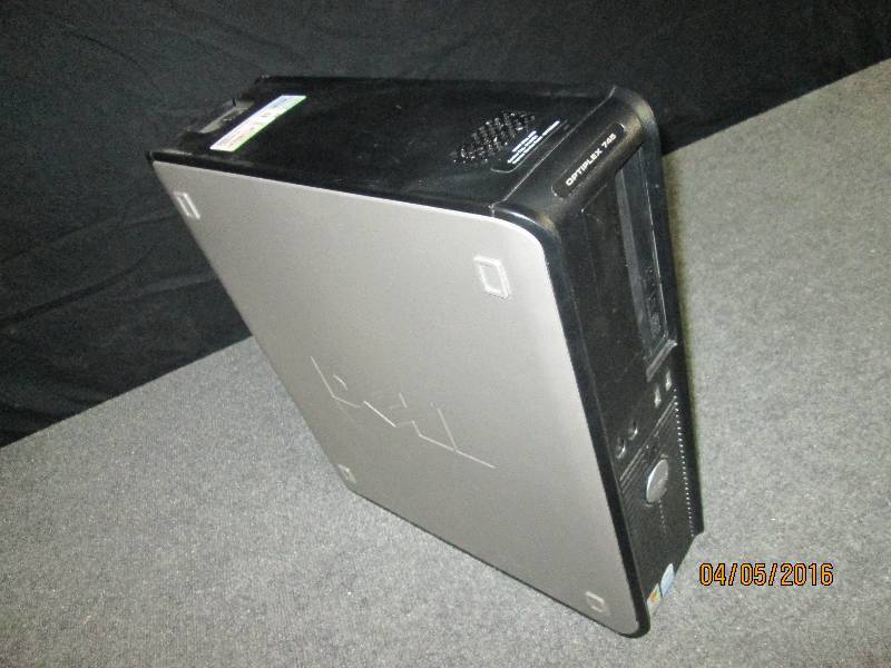 lot 17 image: Dell Optiplex 745 computer, RAM Tes...
