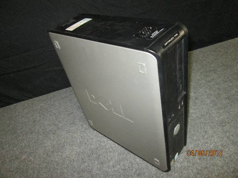 lot 20 image: Dell Optiplex 745 computer, RAM Tes...