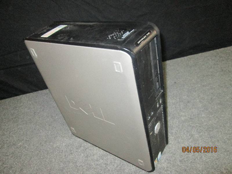 lot 25 image: Dell Optiplex 745 computer, RAM Tes...
