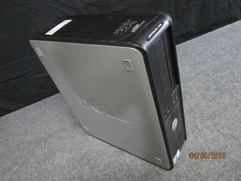 lot 27 image: Dell Optiplex 745 computer, RAM Tes...