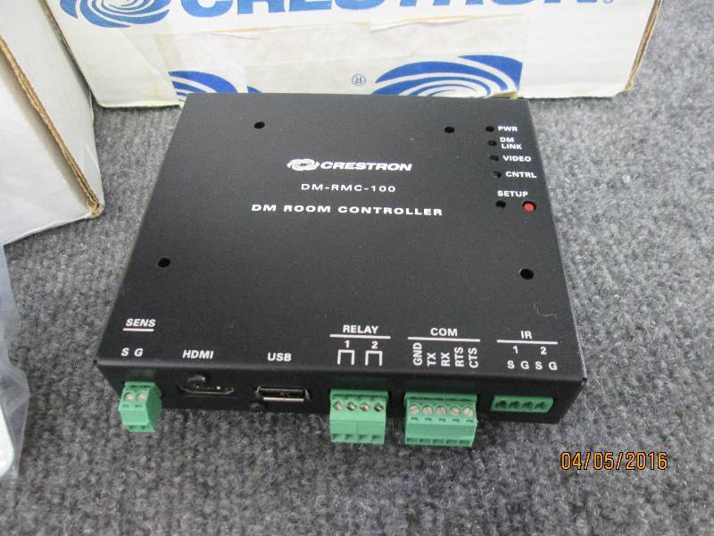 lot 34 image: New Crestron DM-RMC-100 DM Room Con...
