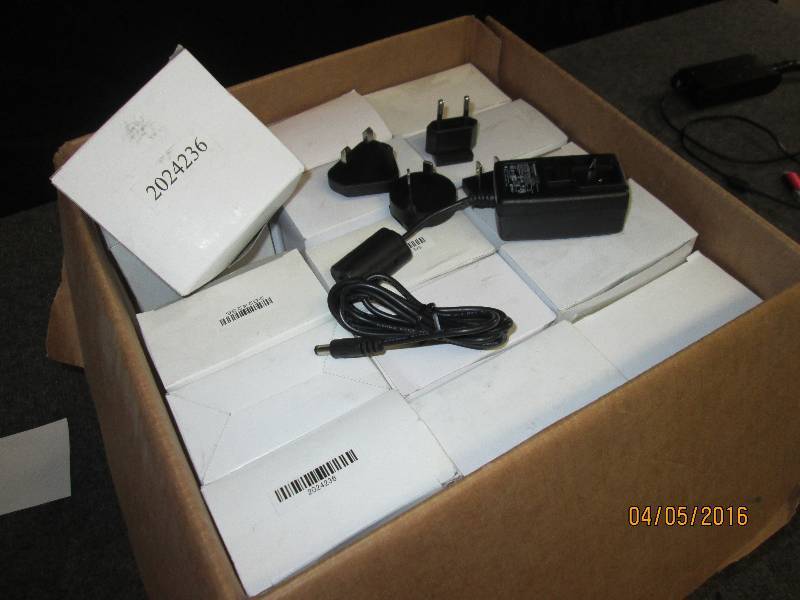 lot 37 image: Case of 45 new Crestron PN PW-2407...