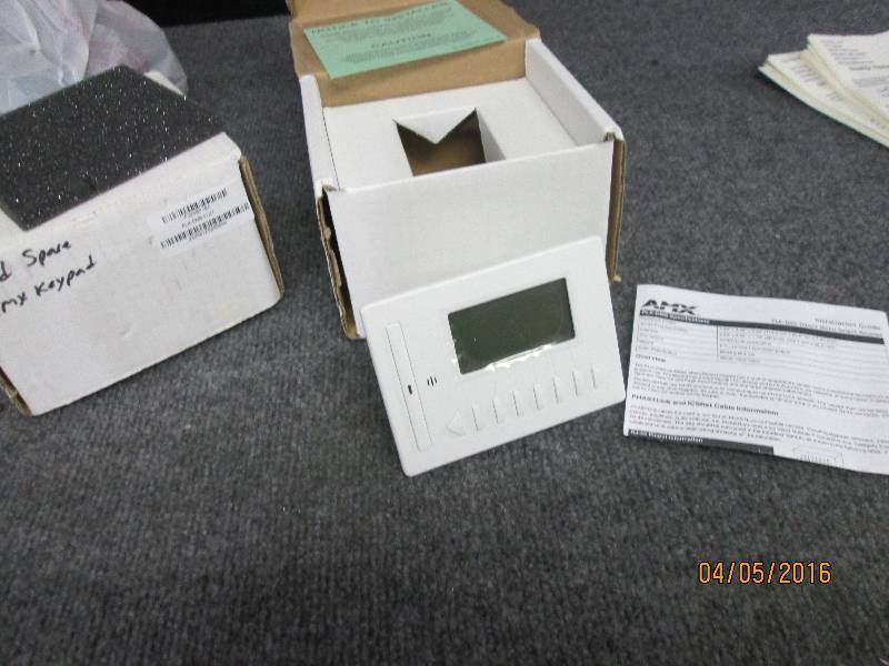 lot 39 image: Lot of 2 AMX PLK-DMS direct menu se...
