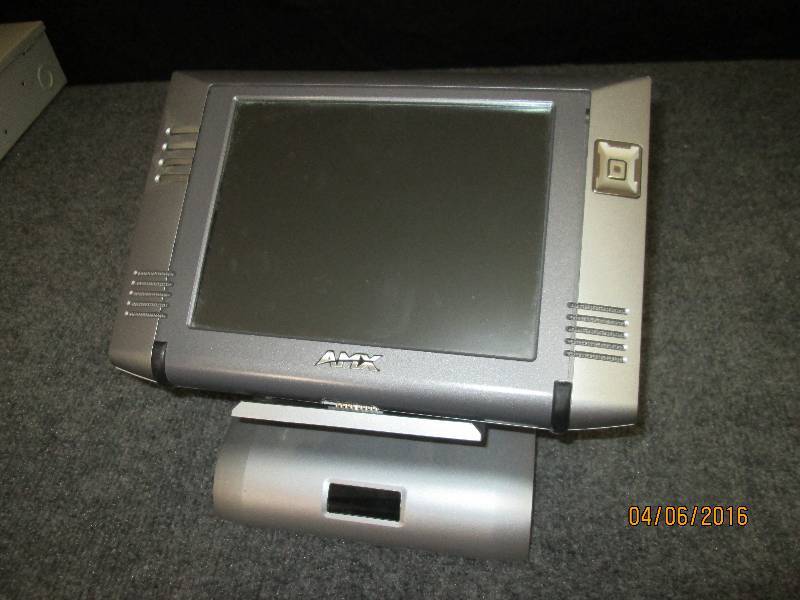 lot 121 image: AMX MVP-TDS Touch Screen Tabe top d...