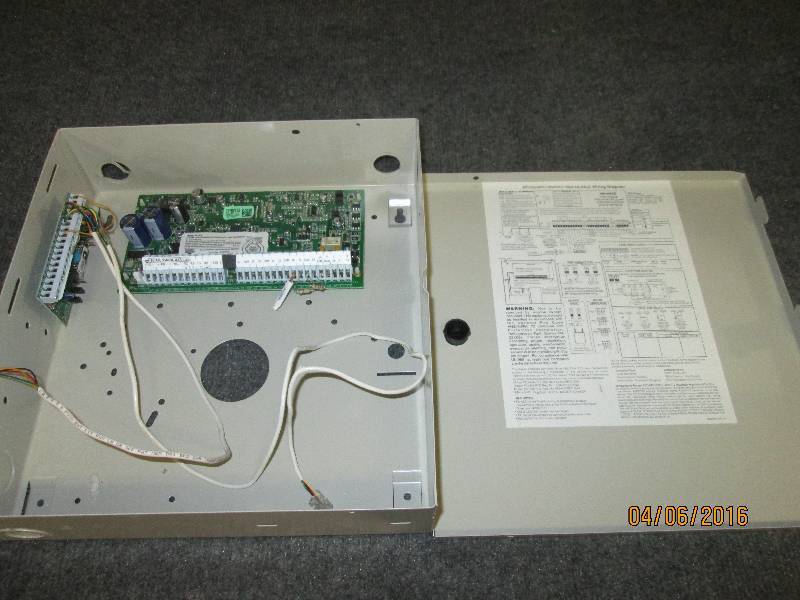 lot 126 image: Home security system control center...