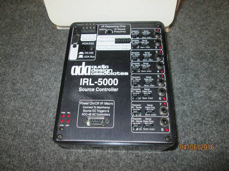 lot 129 image: Audio Design Associates IRL-5000 so...