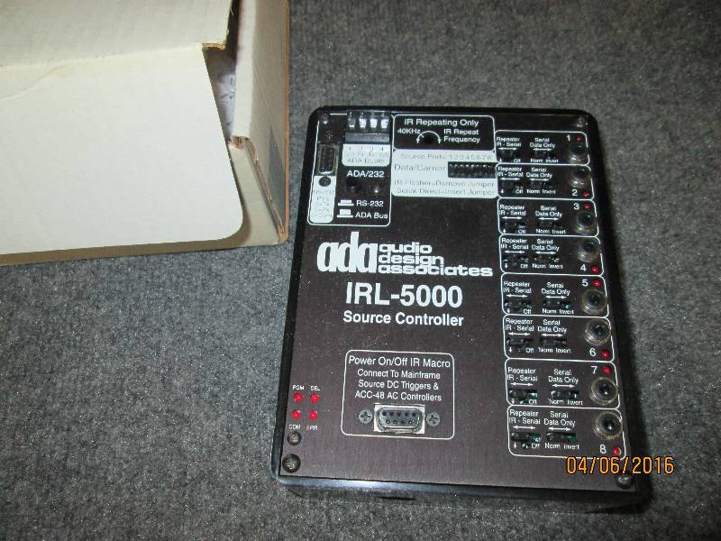 lot 130 image: Audio Design Associates IRL-5000 so...