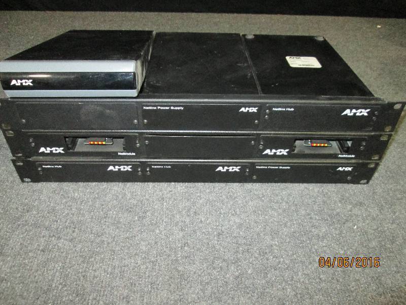 lot 165 image: AMX NetlinxHub and Power Supply lot...