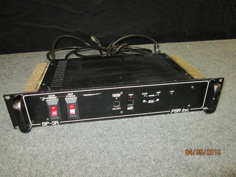 lot 66 image: FSR SP-3R amplifier...