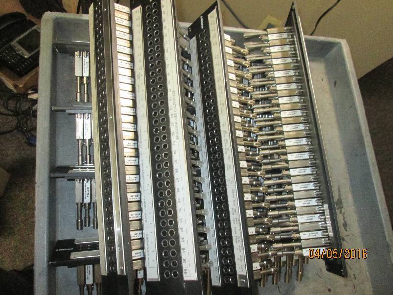 lot 71 image: Lot of 8 Bittree patch panels digit...