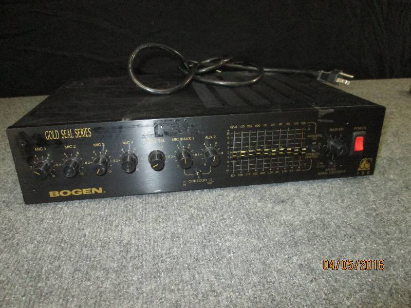 lot 75 image: Bogen Gold Seal Series Model GS-150...