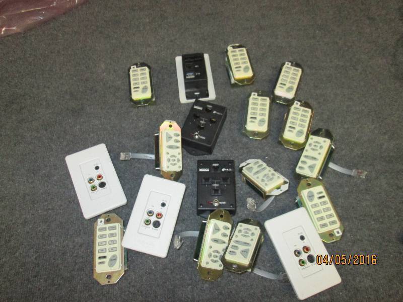 lot 82 image: Lot of controls for multi room home...