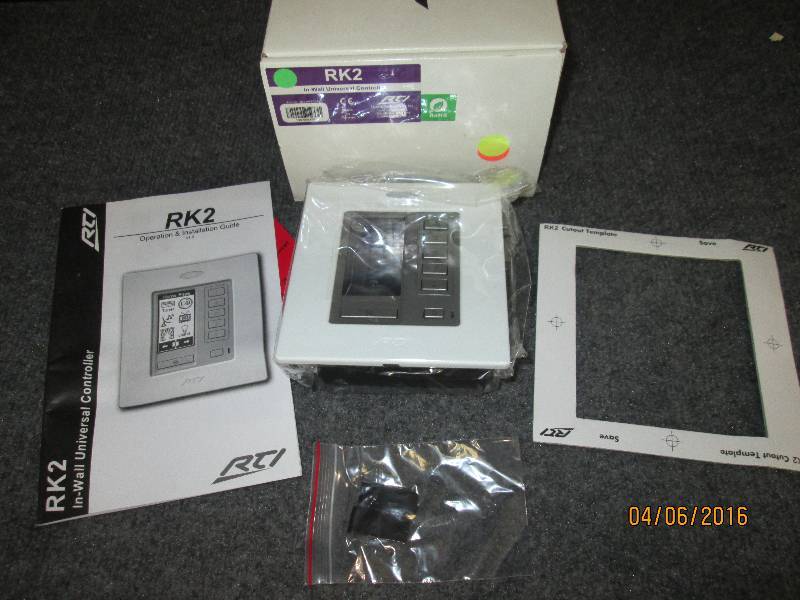lot 105 image: New RK2 in wall universal controlle...