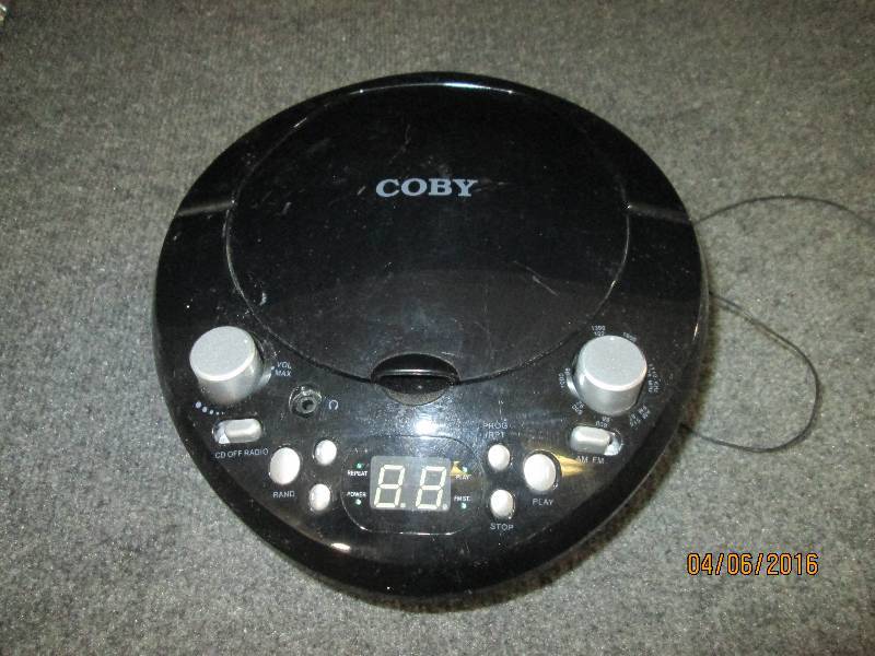 lot 108 image: Coby CD and radio tuner...