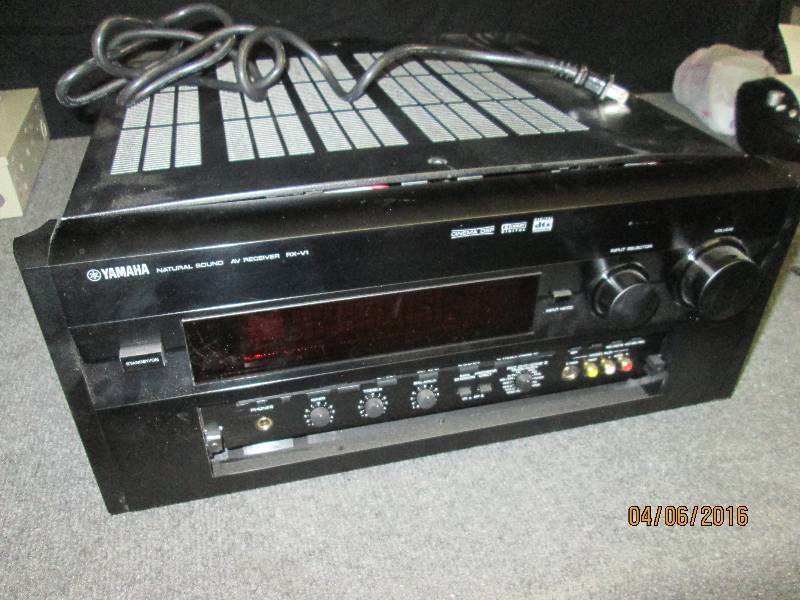 lot 110 image: Yamaha natural sound AV Receiver RX...
