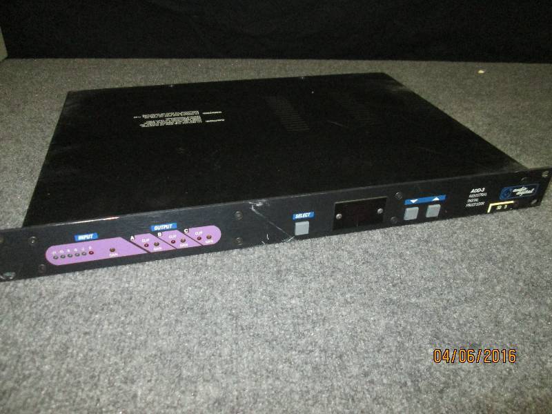 lot 116 image: Audio digital ADD-3 industrial digi...