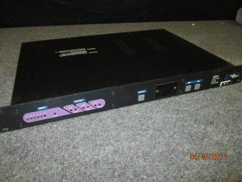lot 117 image: Audio digital ADD-3 industrial digi...