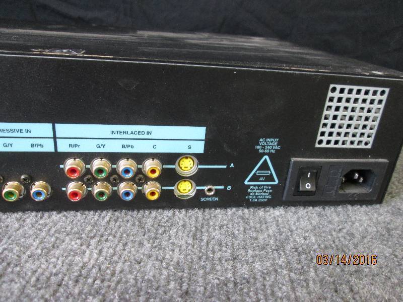 lot 221 image: Center Stage CS-1 video processor p...