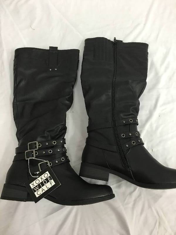 XOXO Womens Marcel Boot - Wide Calf size 8w retail $79