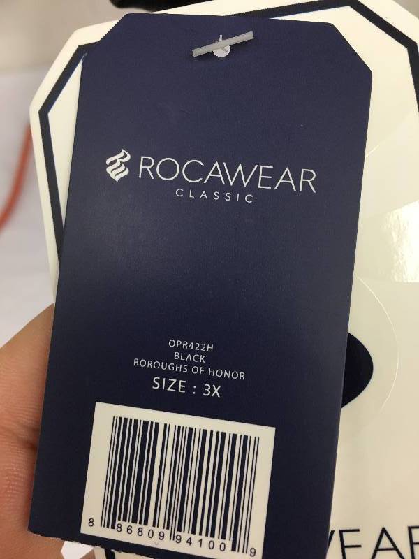 rocawear wm quilted jacket with hood size 3x